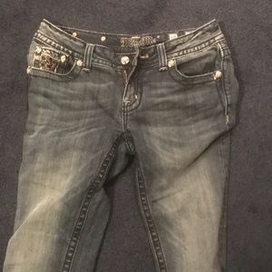 Miss me boot cut jeans size 28